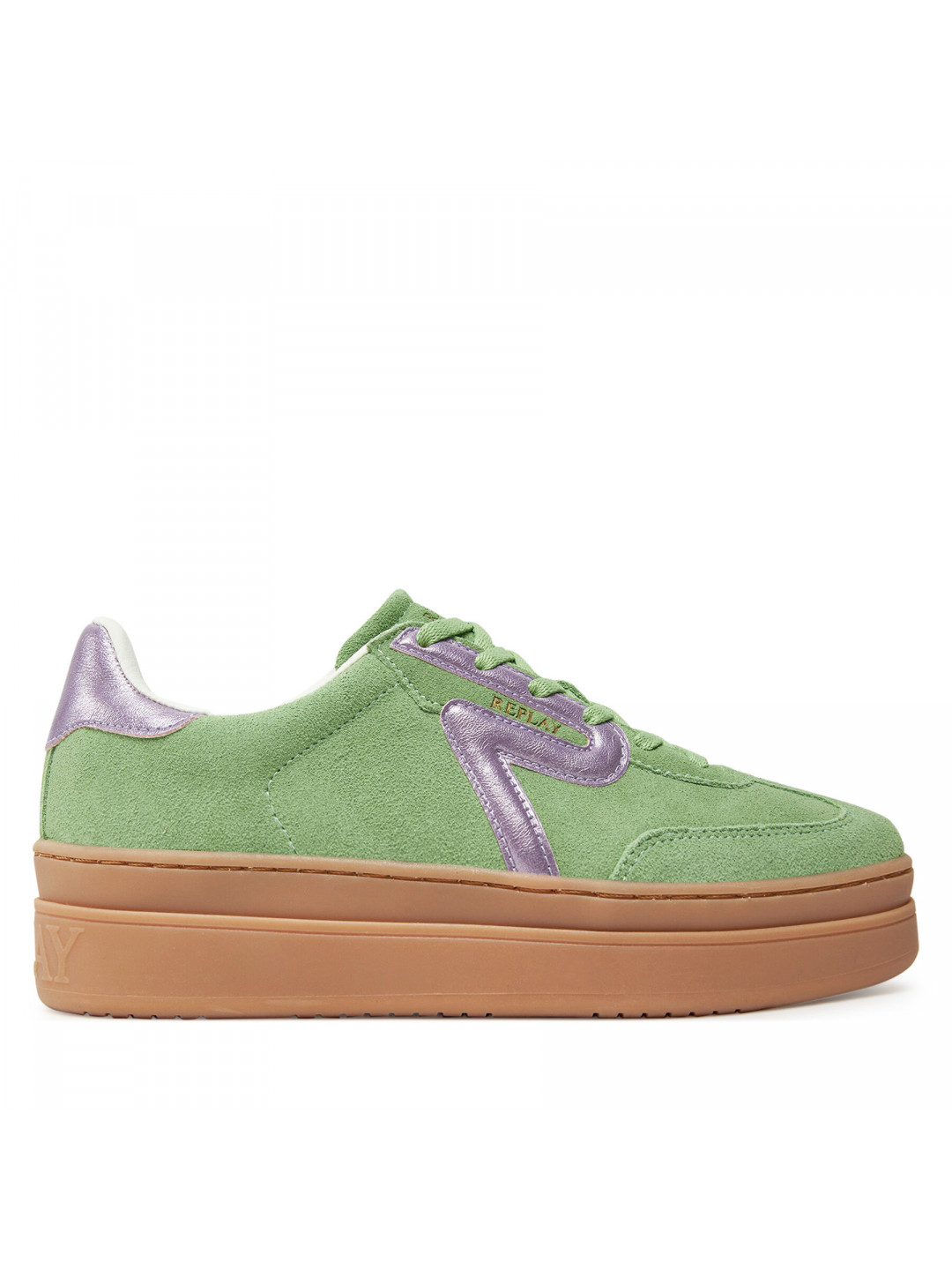 Sneakersy REPLAY GWZ6O 000 C0004L Zelená